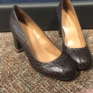 Talbots Leather heels